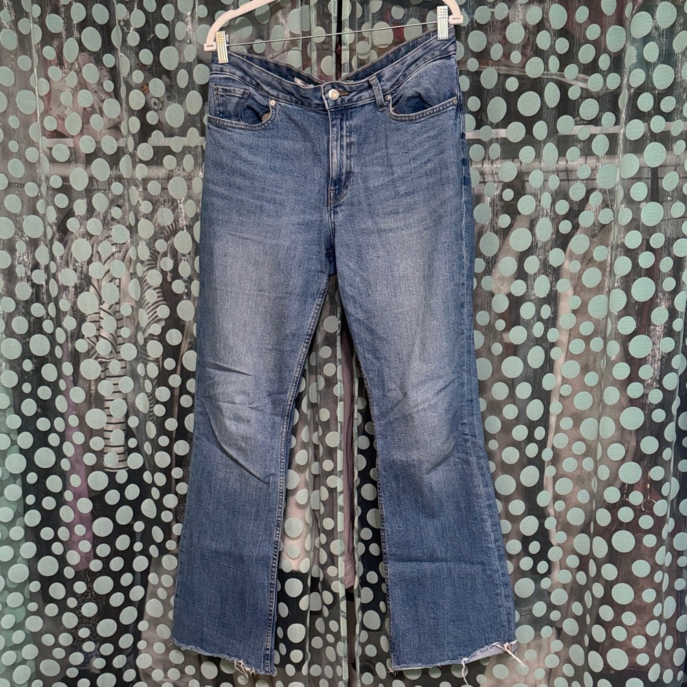 Mango Flare Blue Women's Jeans